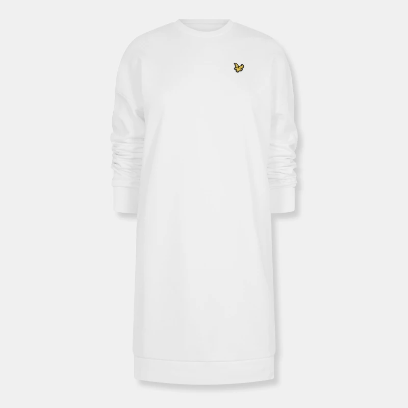 Image of Lyle and Scott Sweater Dress - White White 6
