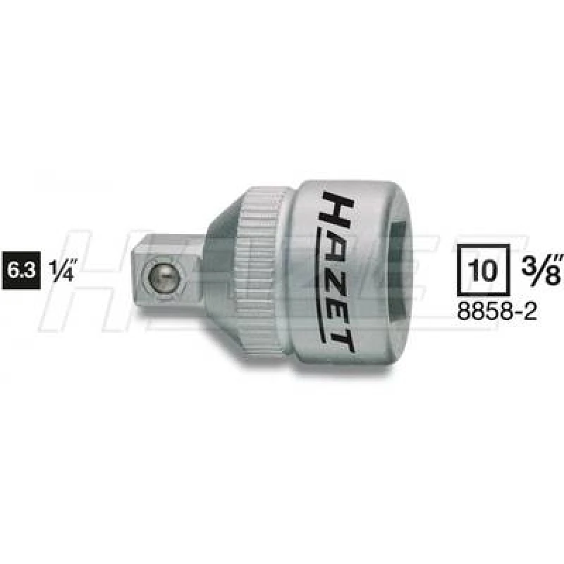 Image of Hazet Hazet 8858-2 8858-2 Bit adapter 1/4" Drive (screwdriver) 3/8 (10 mm) 26mm 8858-2