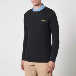 Image of Polo Ralph Lauren Waffle-Knit Long Sleeve T-Shirt - S