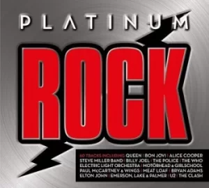 Image of Platinum Rock by Various Artists CD Album
