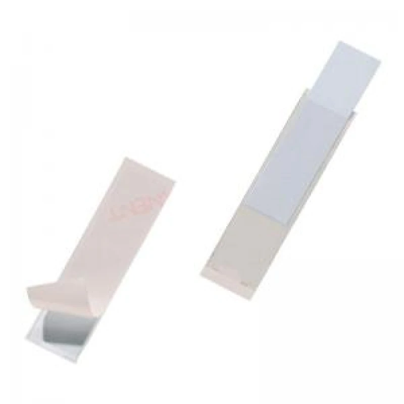 Image of Durable Durable - pocketfix Self-Adhesive Clear Label Sleeve Pockets 10 Pack 75 x 18mm - Transparent 807219