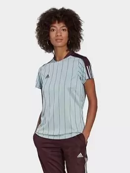 Image of adidas Tiro Jersey, Blue, Size L, Women