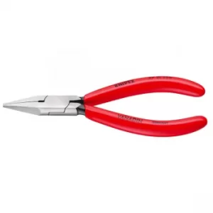 Image of Knipex 37 21 125 Gripping Pliers For Precision Mechanics Flat Conc...