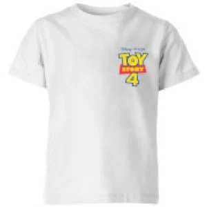 Image of Toy Story 4 Pocket Logo Kids T-Shirt - White - 3-4 Years