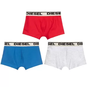 Image of Diesel Boys 3 Pack Classic Boxer - Multi, Size Age: 12 Years