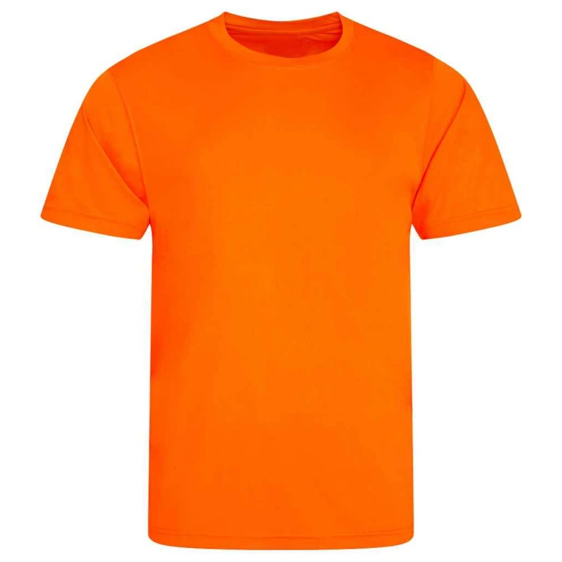 Image of AWDis Cool Mens Smooth T-Shirt in Burnt Orange Size: XS Burnt Orange Male XS