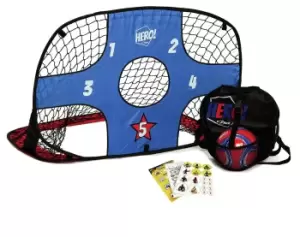 Image of Football Flick 3.5 x 2ft Hero Strikers Goal Pack