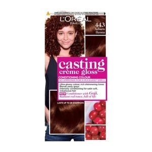 Image of Casting Creme Semi Permanent Hair Dye Auburn Henna 4.43