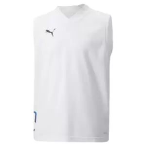 Image of Puma Neymar Jr Thrill Sleeveless Vest Juniors - White