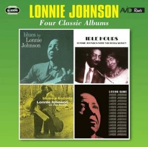 Image of Four Classic Albums by Lonnie Johnson CD Album