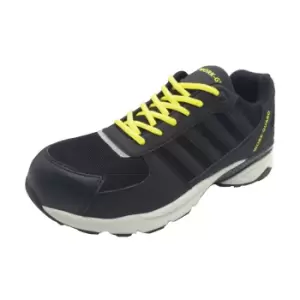 Image of Result Mens Work Guard Lightweight Safety Trainers (7 UK) (Black/ Grey)