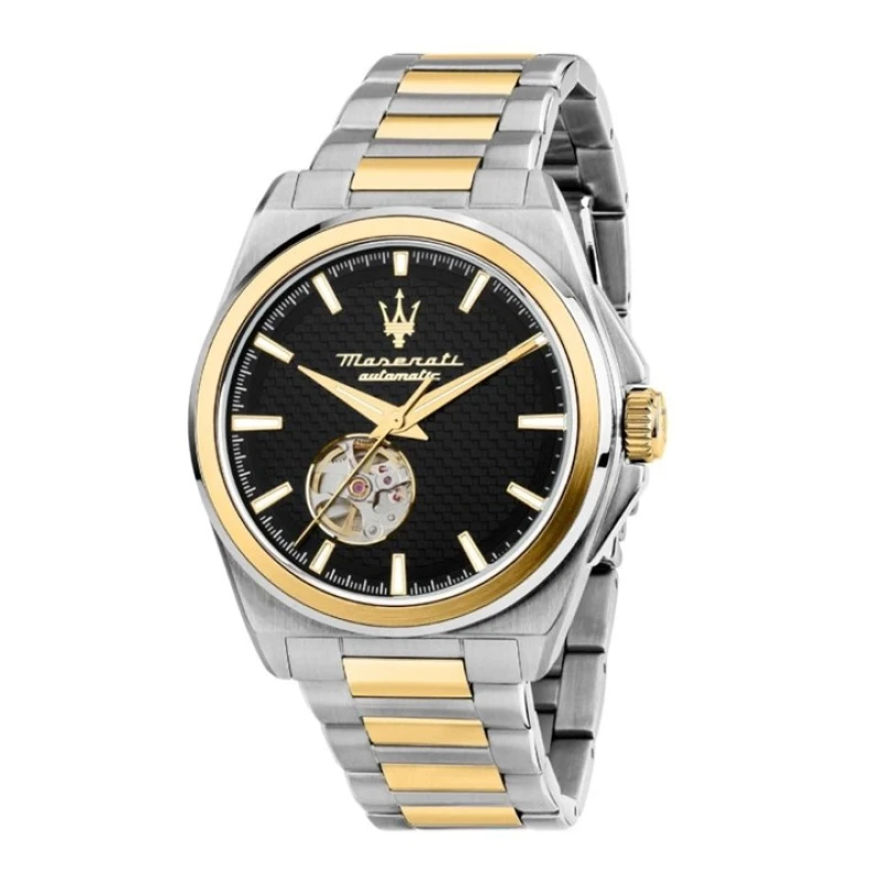 Image of Maserati R8823152001 Velocita Automatic Two Tone Bracelet Watch - W81289