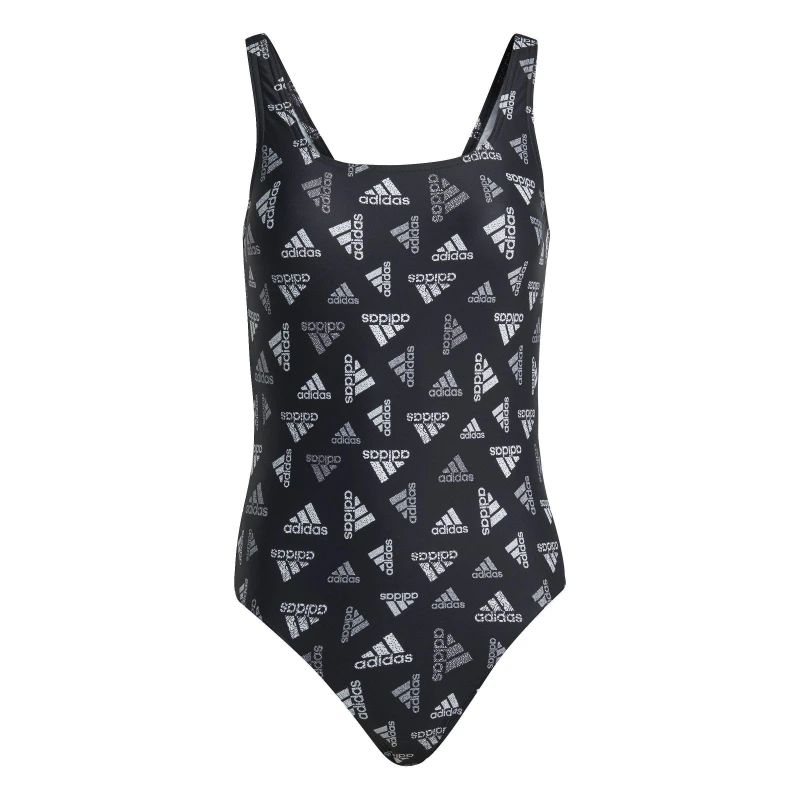 Image of adidas AOP Sportswear Swimsuit - Black 4