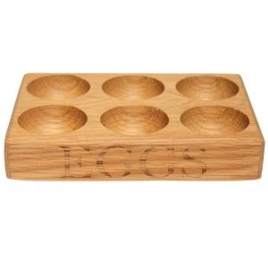 Image of Linea Wood egg holder - Wood Colour