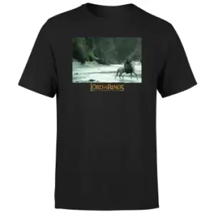 Image of Lord Of The Rings Arwen Mens T-Shirt - Black - L - Black