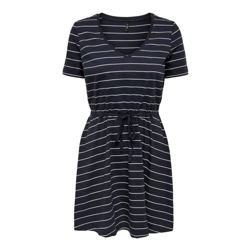 Image of Only Short v-neck dress For Her Only JRS May Bleu Female S