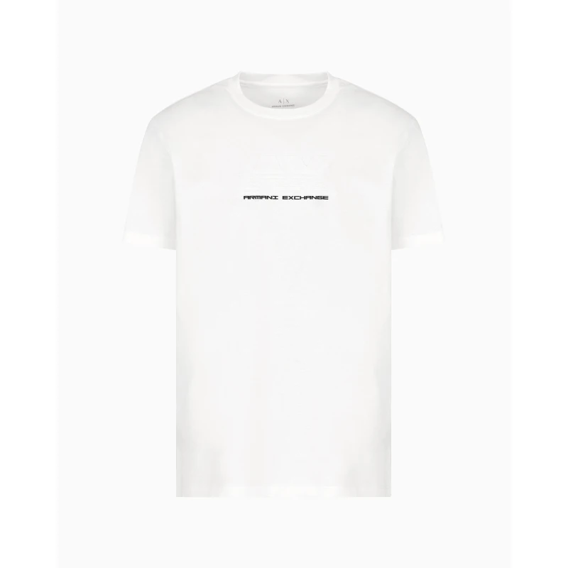 Image of Armani Exchange Mens T-Shirt Off White U0009 male S