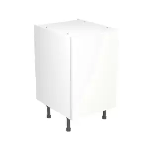 Image of KitchenKIT Slab 50cm Base Cabinet - Gloss White