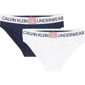 Image of Calvin Klein 2 Pack MG Brief - White