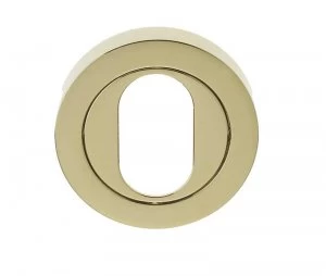 Image of LocksOnline Framed Circular Oval Profile Escutcheons