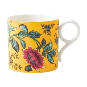 Image of Wedgwood Wonderlust Yellow Tonquin Mug Large Yellow