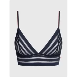 Image of Tommy Hilfiger Unlined Triangle (Ext Sizes) - Blue