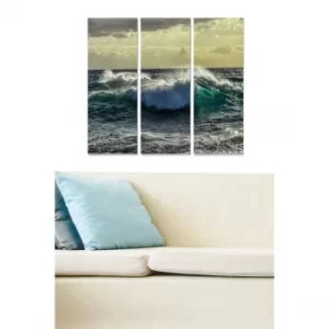 Image of MDF2978627 Multicolor Decorative MDF Painting (3 Pieces)