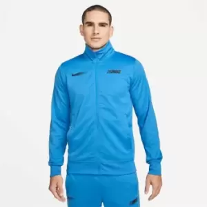 Image of Nike Sportswear Standard Issue Track Top - Blue