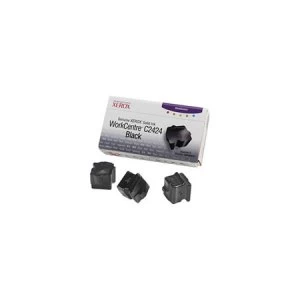 Image of Xerox 108R00663 Genuine Solid Ink 3 x Black