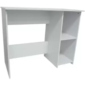 Image of Compact Desk / Computer Workstation - White - White - Watsons