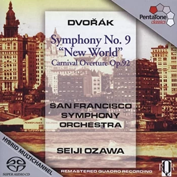 Image of San Fransisco Symphony Orchestra - Dvorak: Symphony No. 9, 'New World'/Carnival Overture, Op. 92 CD