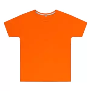 Image of SG Childrens Kids Perfect Print Tee (7-8 Years) (Orange)