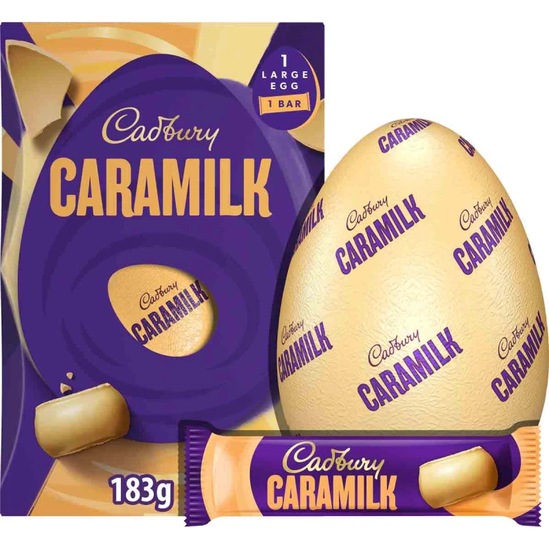 Image of Cadbury Gifts Direct Cadbury Caramilk Chocolate Easter Egg 183g 4307033