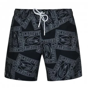 Image of Lacoste Court Swim Shorts - Navy X31