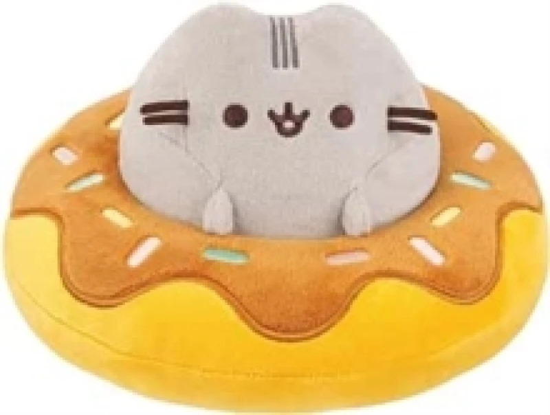 Image of Pusheen In A Chocolate Donut