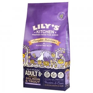 Image of Lily's Kitchen Adult 8+ Salmon and Trout Dog Food 7kg