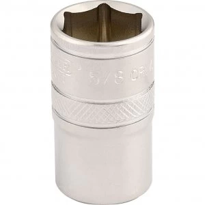 Image of Draper 1/2" Drive Satin Finish Hexagon Socket Imperial 1/2" 5/8"