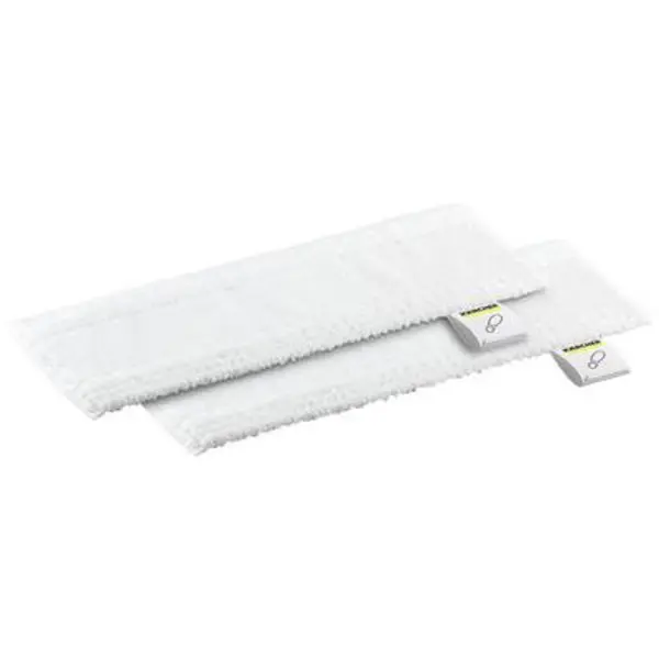 Image of Karcher Sensitive Floor Cleaning Cloths for SC EASYFIX Steam Cleaners Pack Qty: Pack of 2