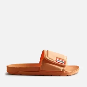 Image of Hunter Womens Original Adjustable Slide Sandals - Summit Rise Peach - UK 8