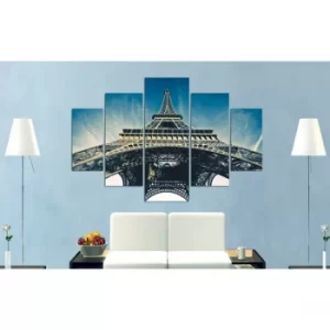 Image of ST020 Multicolor Decorative MDF Painting (5 Pieces)