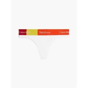 Image of Calvin Klein Thong - Pride - White