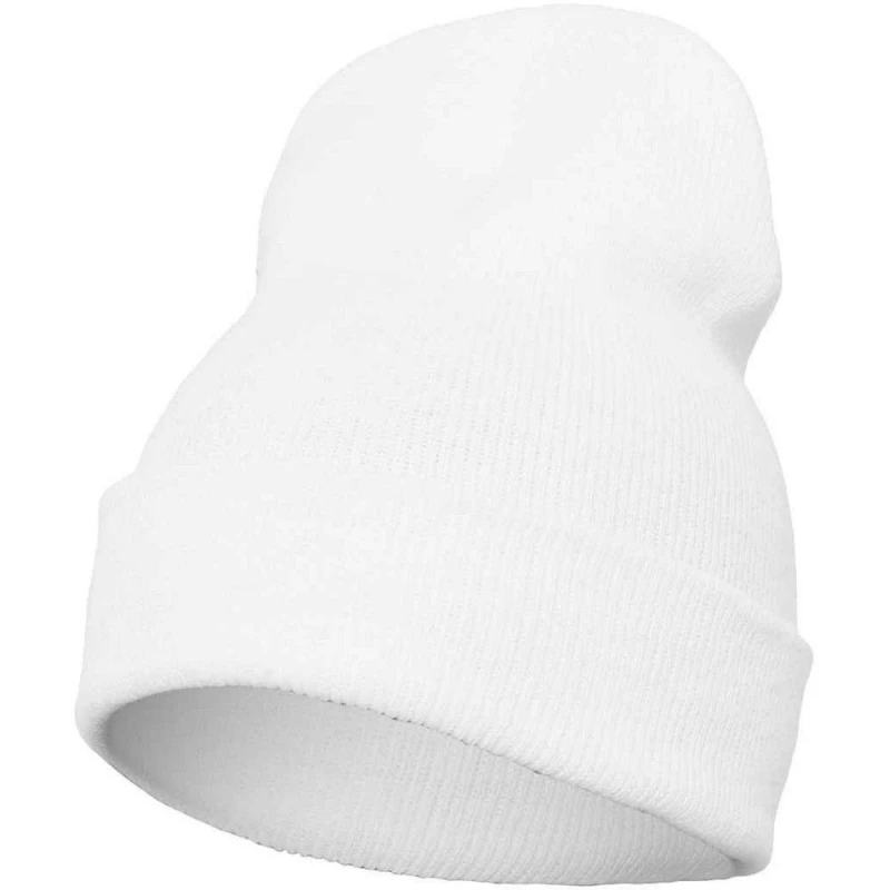 Image of Flexfit Flexfit Men Heavyweight Beanie in White White One Size Male 5063425914838