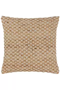 Image of Wikka Woven Textured Polyester Filled Cushion