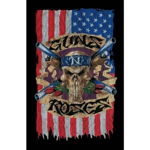Image of Guns N' Roses - Flag Textile Poster
