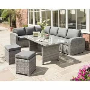 Image of Handpicked Longbeach Corner Lounge Set - Grey
