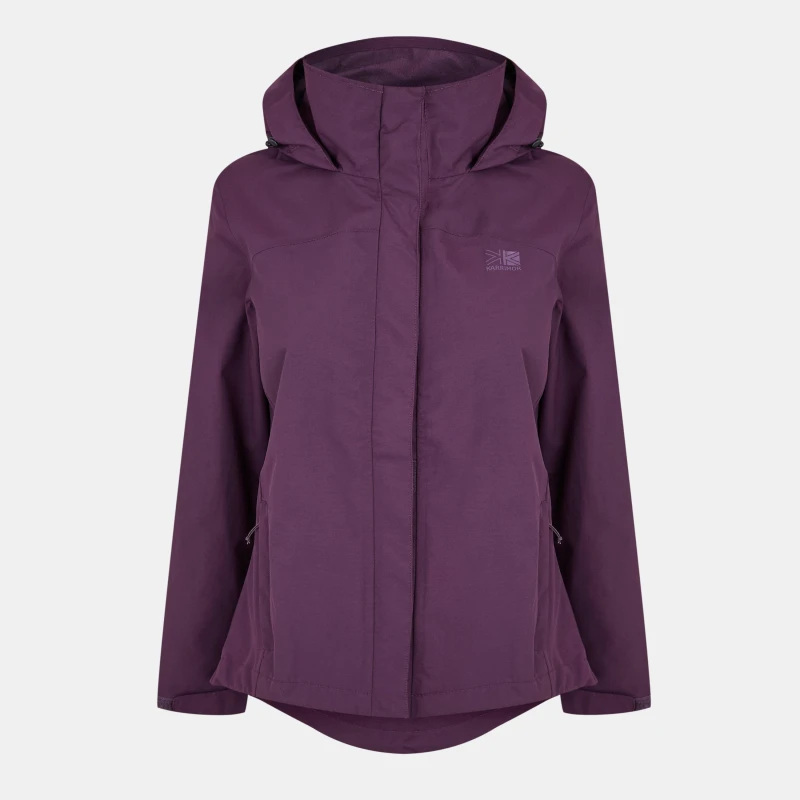 Image of Karrimor Womens Urban WeatherTite 10K Waterproof Long Sleeve Jacket Blackberry female 8 (36)
