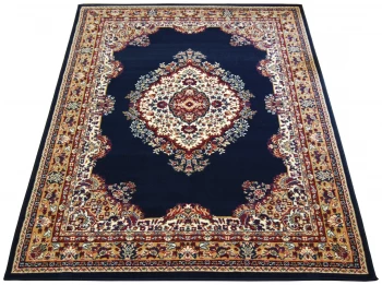 Image of Maestro Traditional Rug - 200x290cm - Navy.
