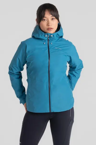 Image of Craghoppers 'Sariah' Aquadry Waterproof Hiking Jacket Blue