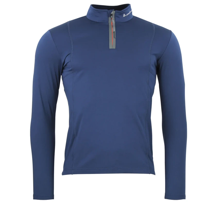 Image of Under jersey with zip Peak Mountain Canevi Bleu Male M