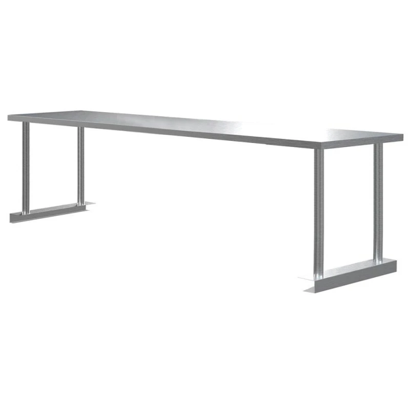 Image of Kabinet UK 1.8m 1-Tiered Stainless Steel Overshelf Silver unisex One size
